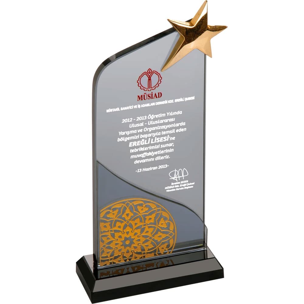 EKT-101 Crystal Plaque