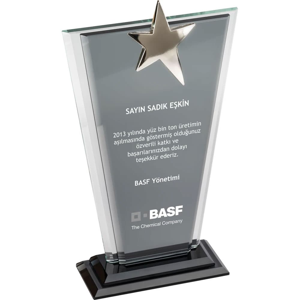 EKT-210 Crystal Plaque