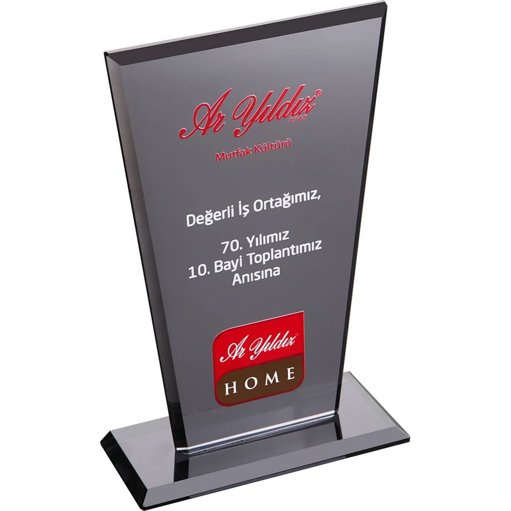 EKT-235-FM Crystal Plaque