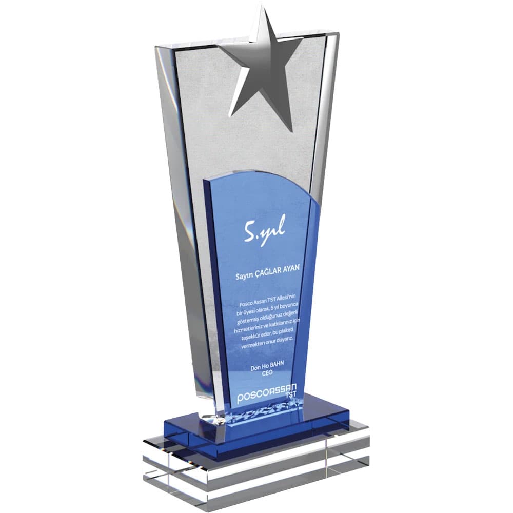 EKT-760 Crystal Plaque