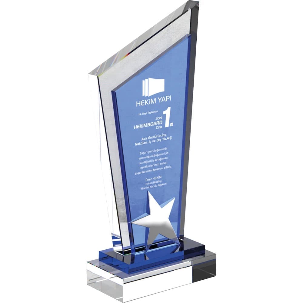 EKT-770 Crystal Plaque