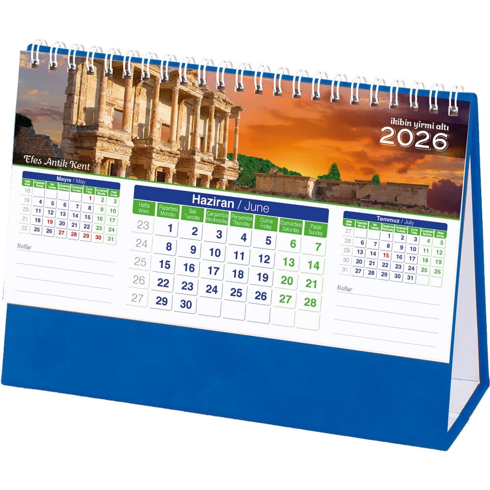 AMT-01-TL Landscape Desk Calendar