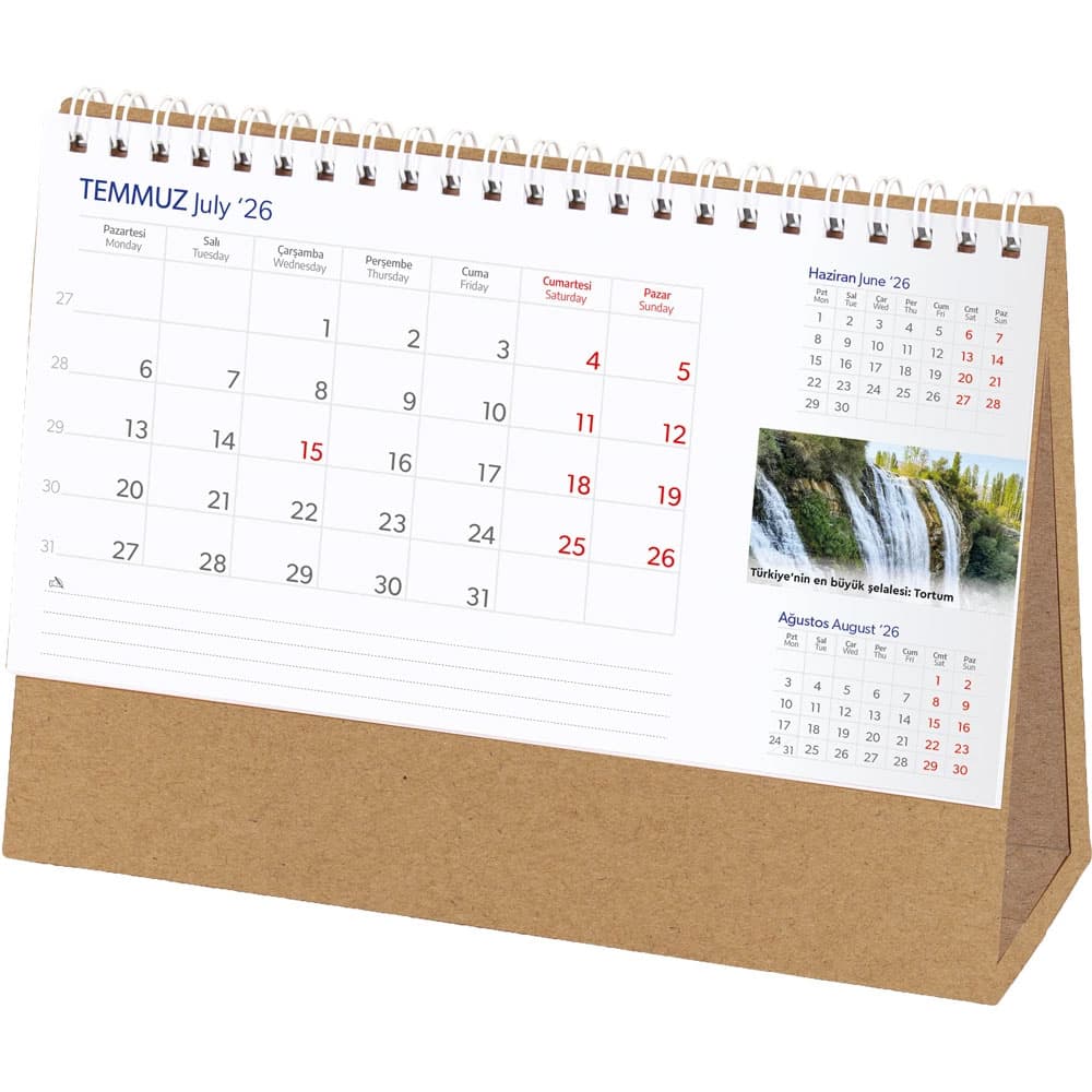 AMT-03-KRFT Anatolian Desk Calendar