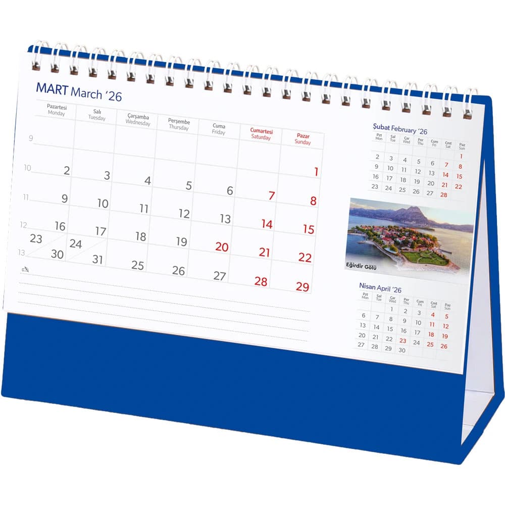 AMT-03-LT Anatolian Desk Calendar