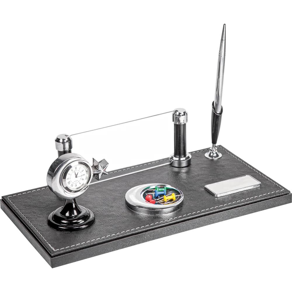 0054 Akbey Leather Table Set