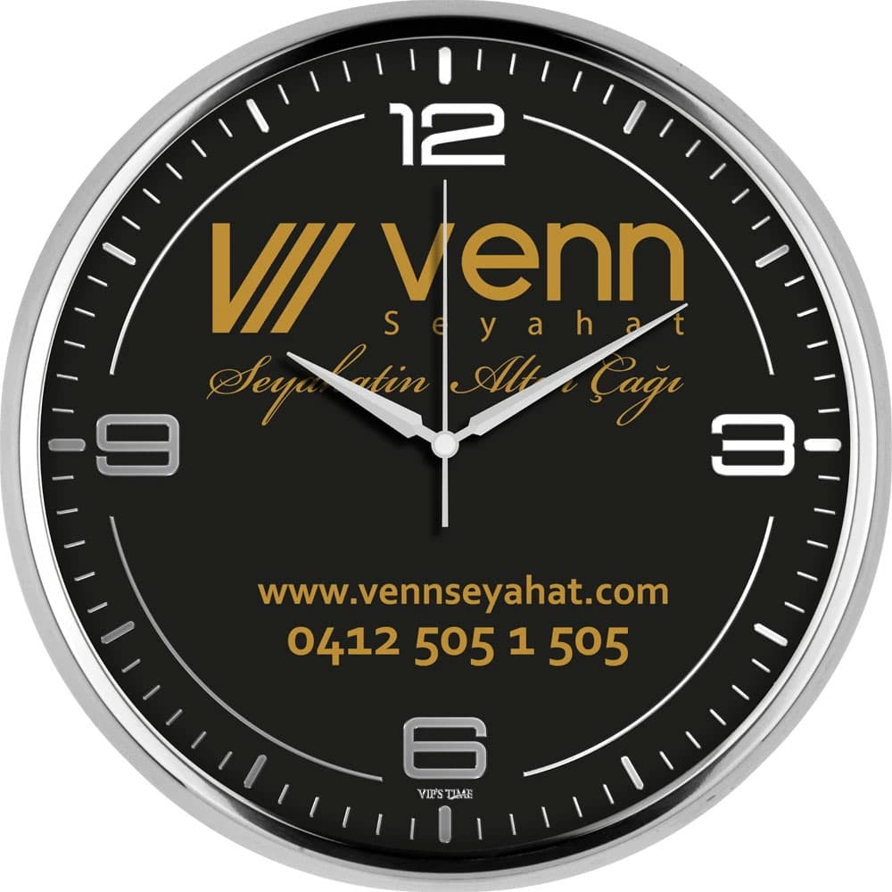 V30-950-GV Metal Wall Clock