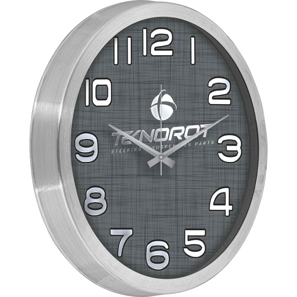 V30-990-BMZ Aluminum Wall Clock