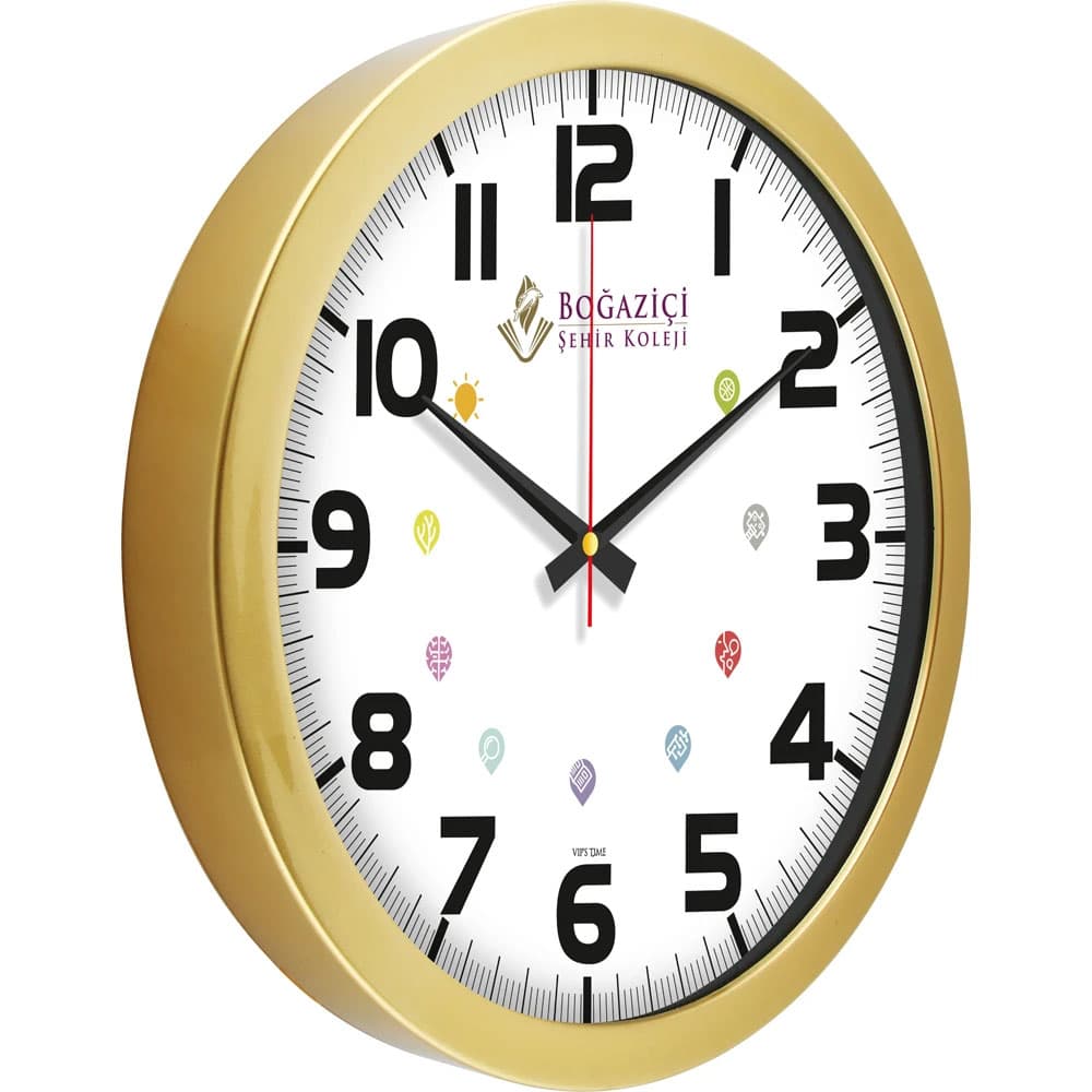 V30-570-A Metallized Wall Clock