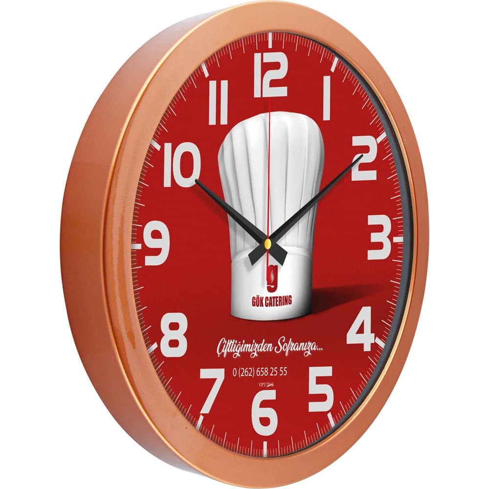 V30-570-B Metallized Wall Clock