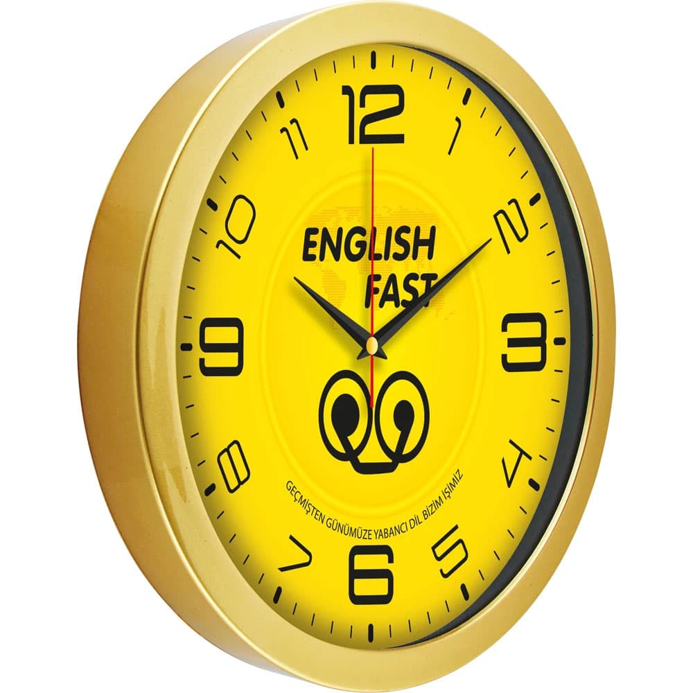 V30-575-A Metallized Wall Clock