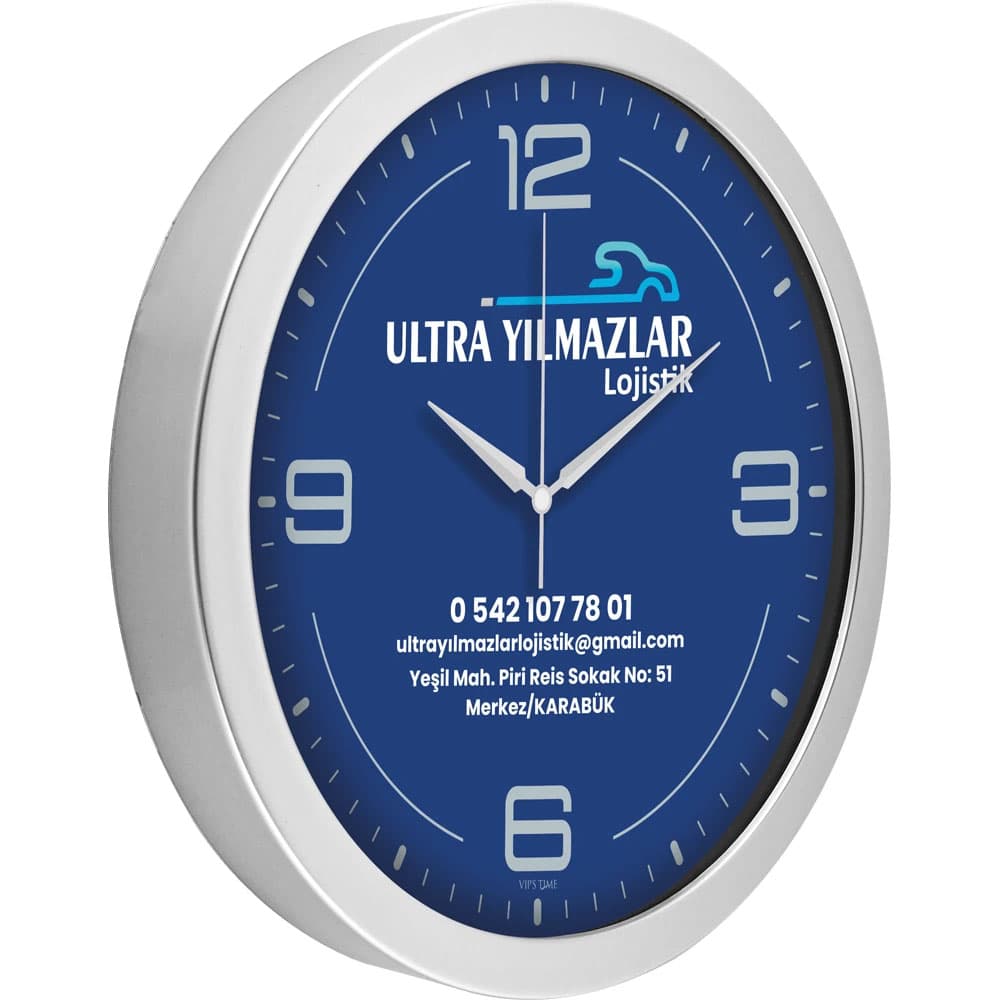 V30-575-G Metallized Wall Clock