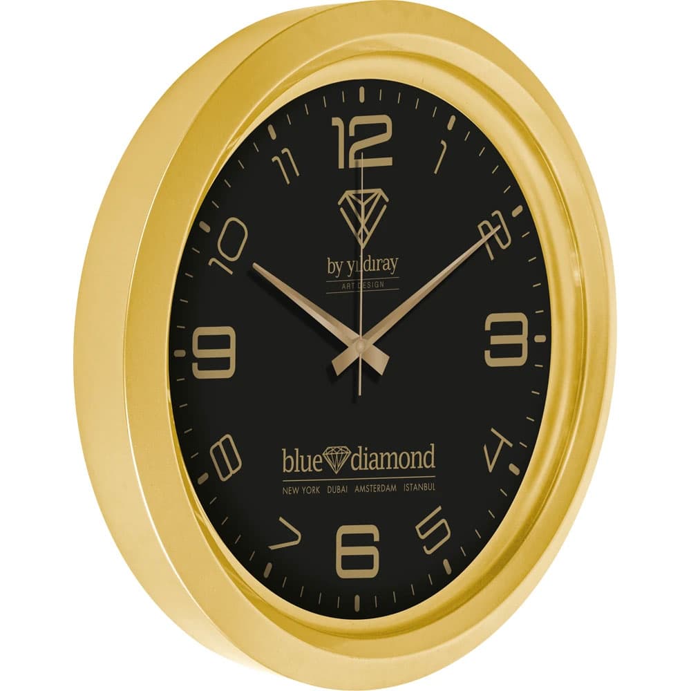 V30-742-A Metallized Wall Clock