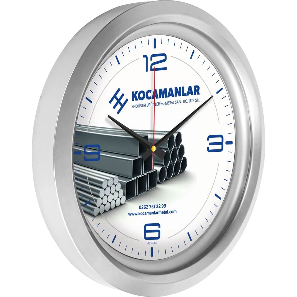 V30-742-G Metallized Wall Clock