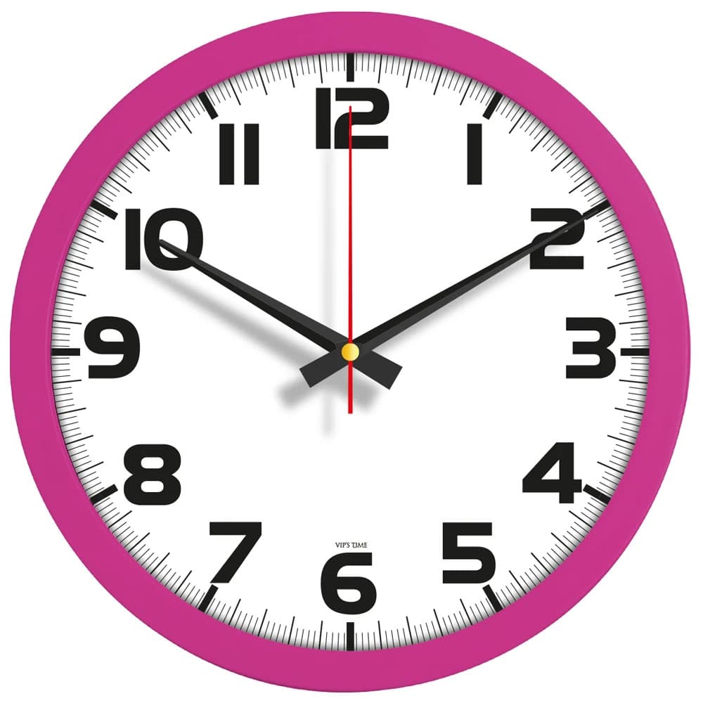 V30-334-FSY Plastic Wall Clock