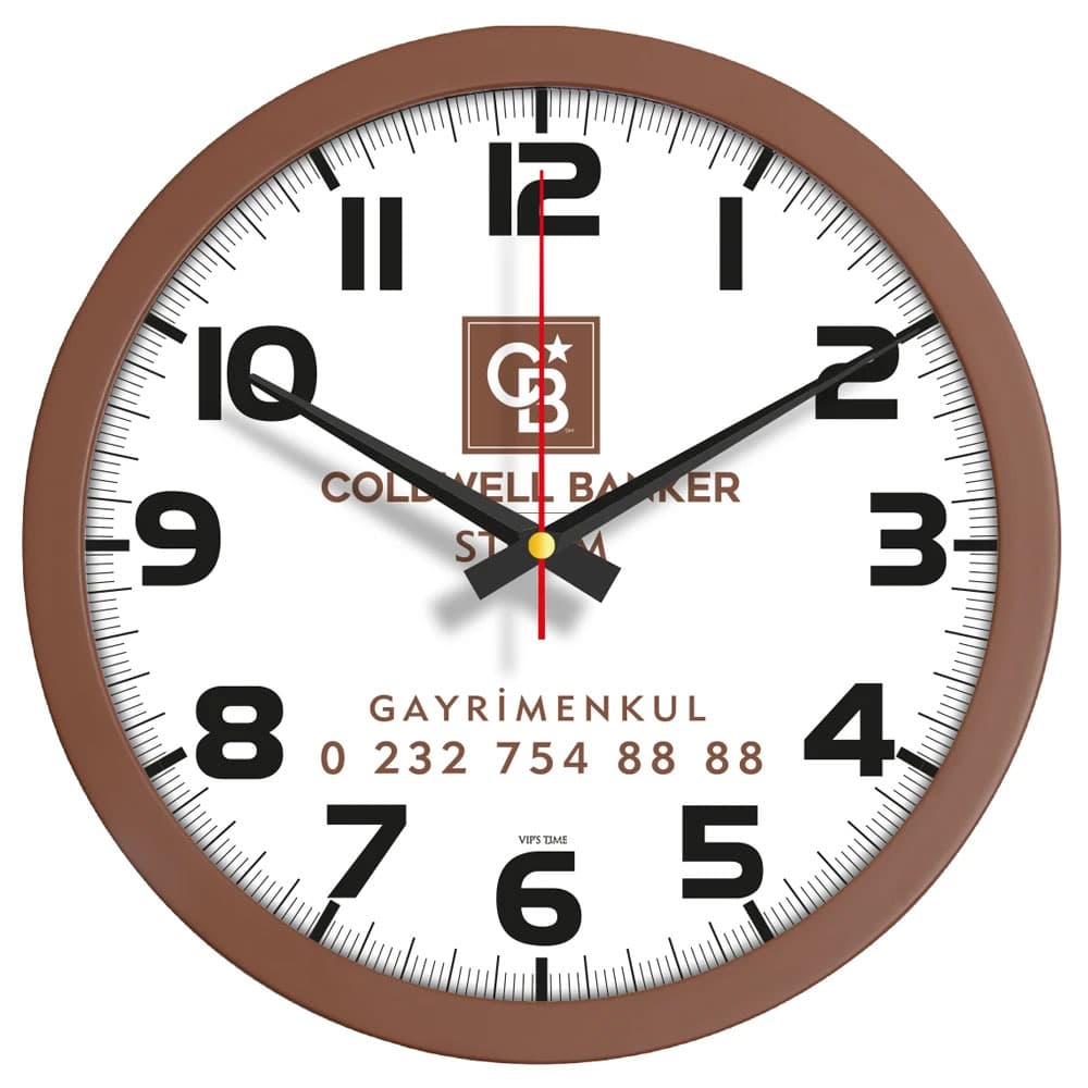 V30-334-KH Plastic Wall Clock