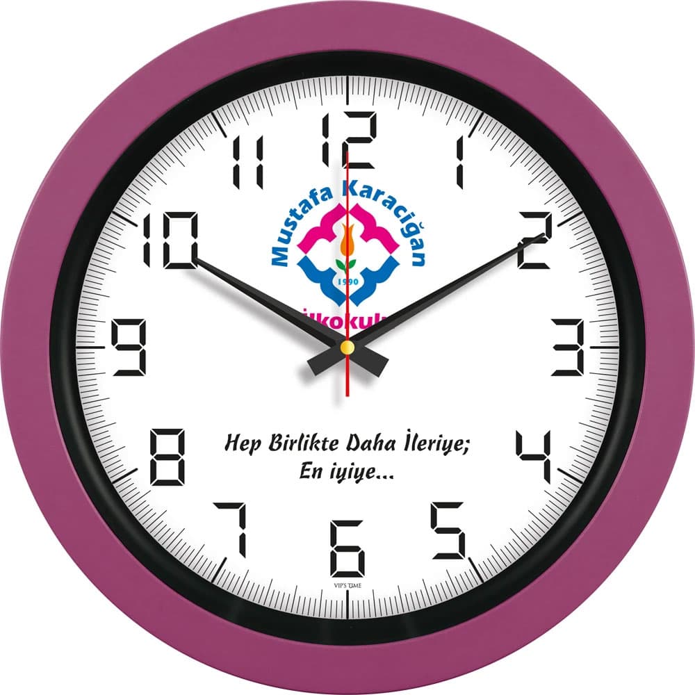 V30-346-FSY Plastic Wall Clock