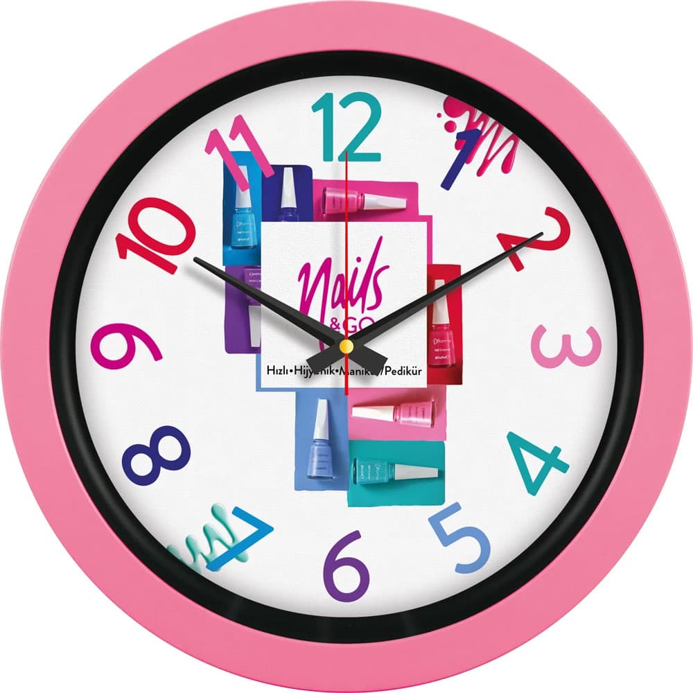 V30-346-PM Plastic Wall Clock