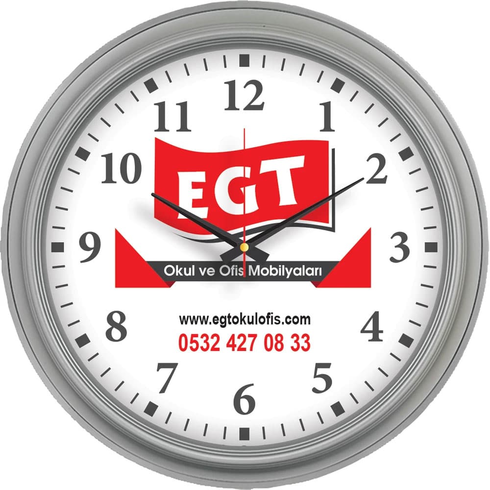 V30-504-F Plastic Wall Clock