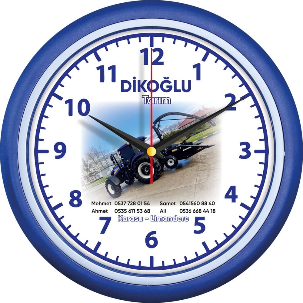 V30-510-L Plastic Wall Clock