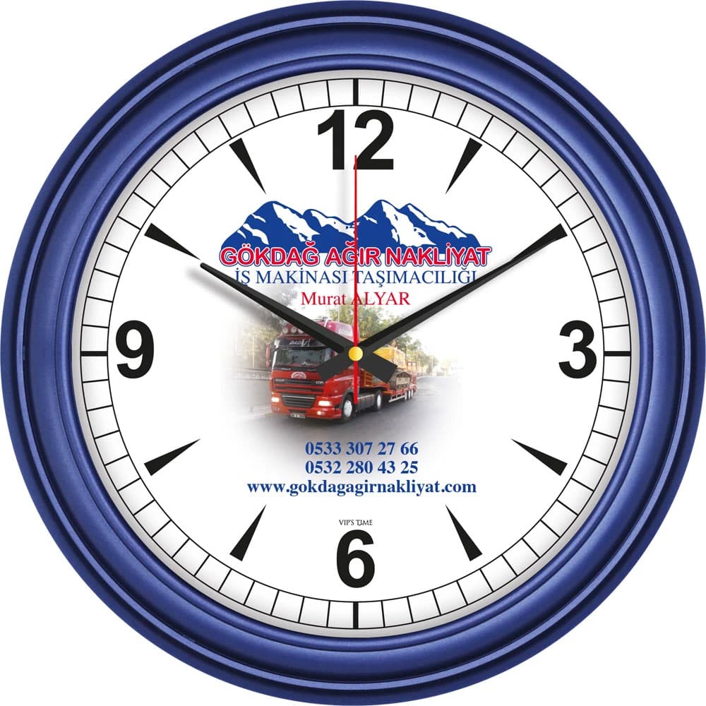 V30-523-L Plastic Wall Clock