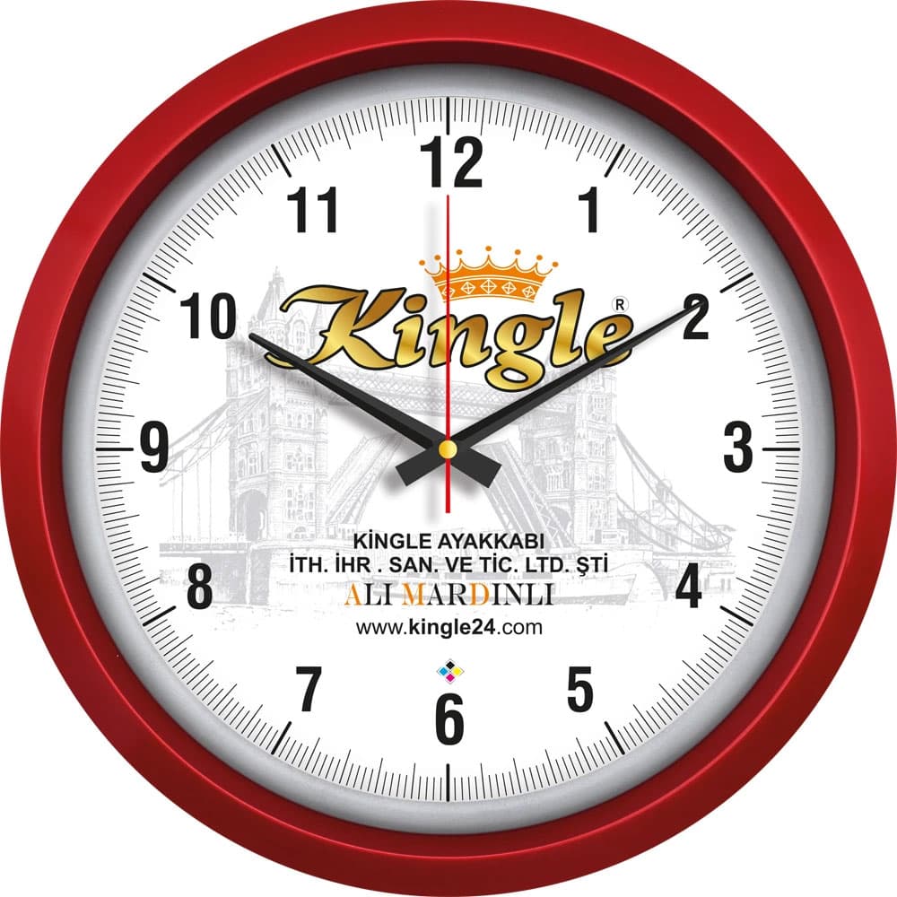 V30-551-K Plastic Wall Clock