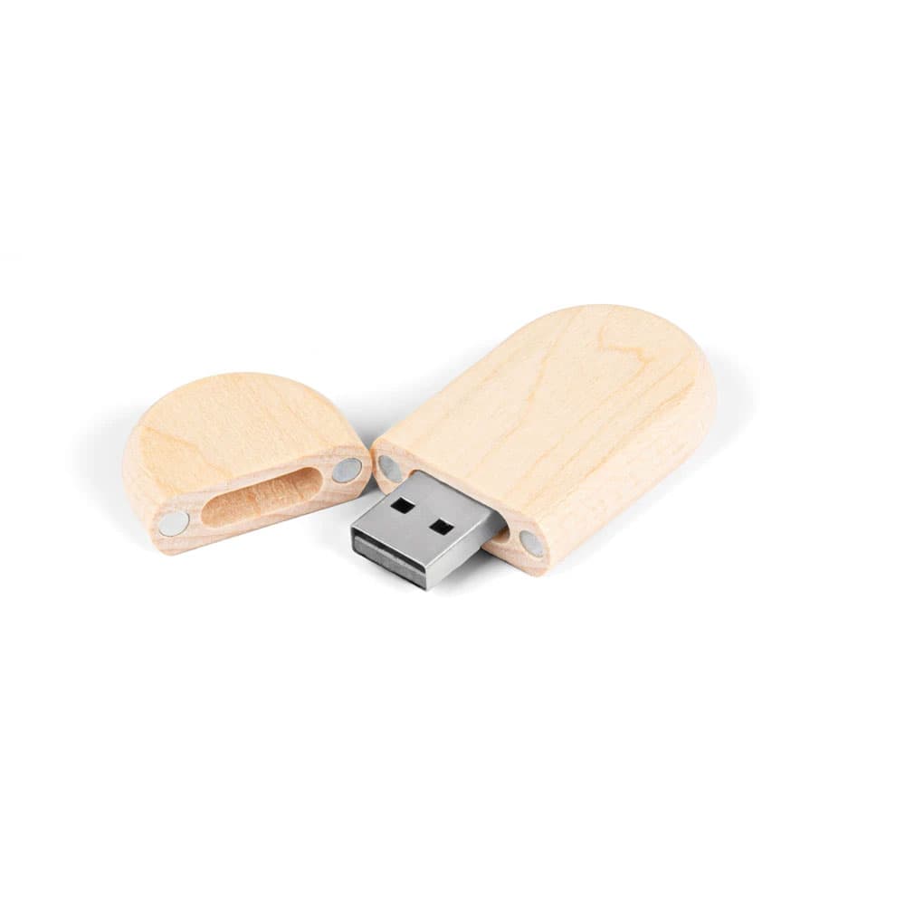 8192-16GB Wooden USB Memory